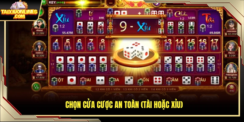 Thực hiện chọn một trong hai cửa cơ bản